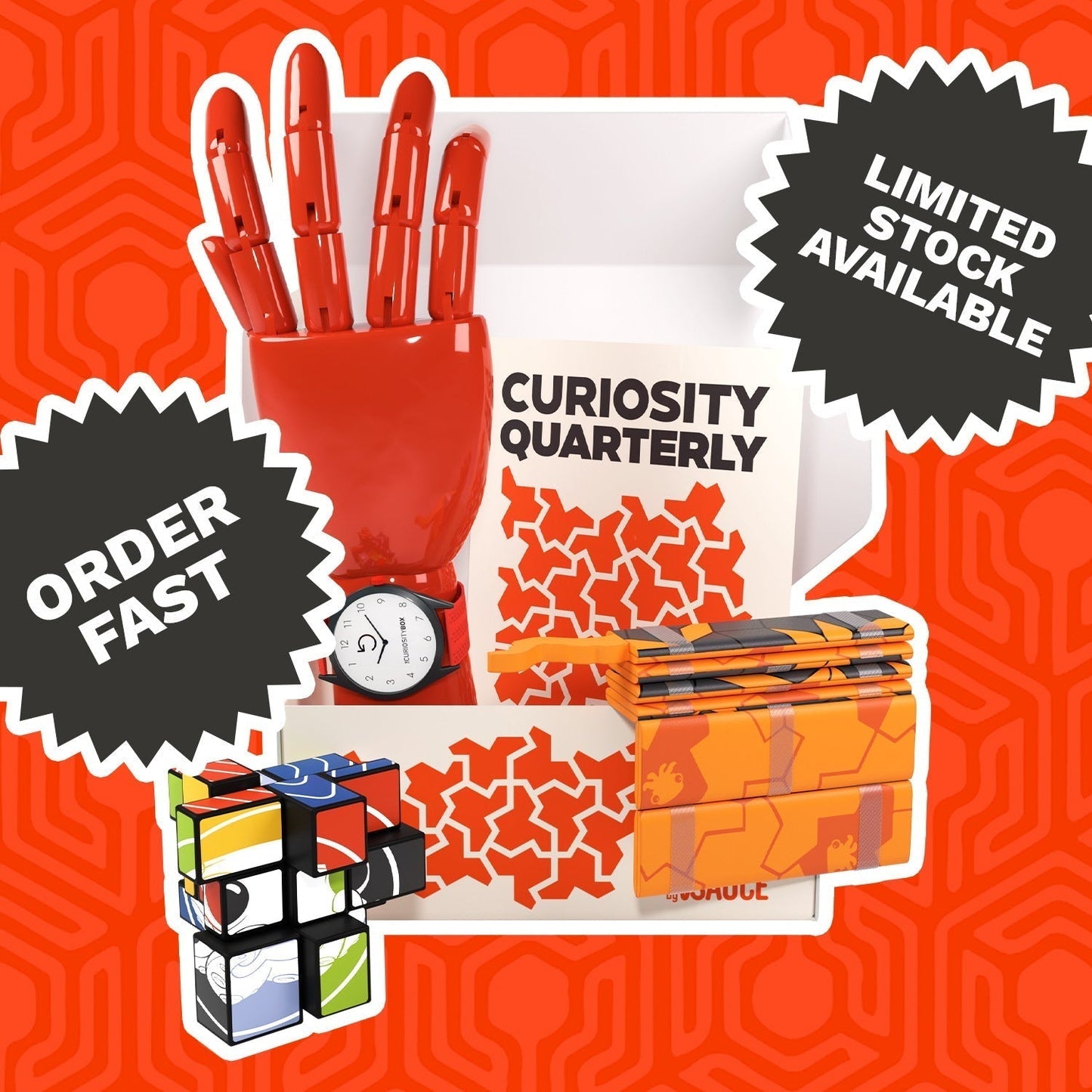 2-year prepaid Curiosity Box subscription. 4 sets/year. Ages 12+