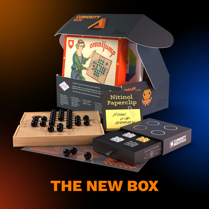 1-year prepaid Curiosity Box subscription. 4 sets/year. Ages 12+