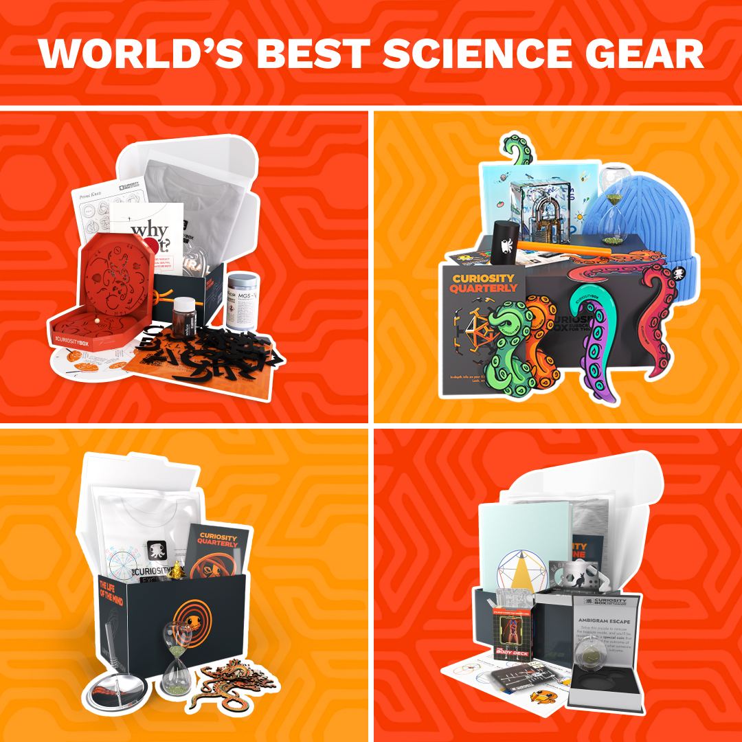 2-year prepaid Curiosity Box subscription. 4 sets/year. Ages 12+