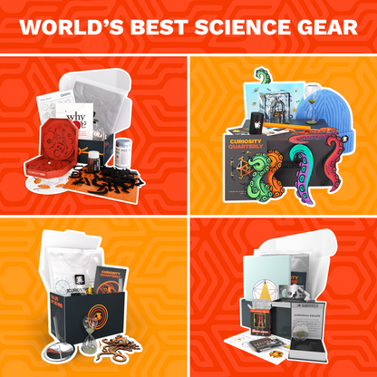 2-year prepaid Curiosity Box subscription. 4 sets/year. Ages 12+